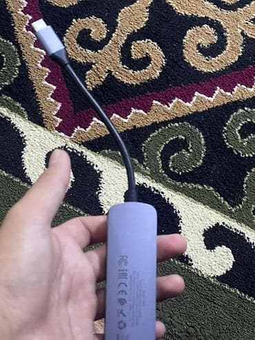 корпусы на пк: USB‑C хаб многофункциональный Компактный адаптер-расширитель портов — 4