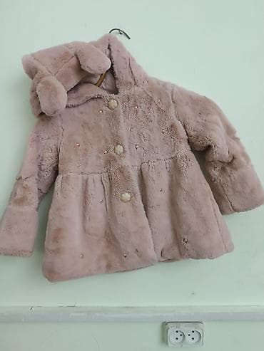 искуственная шуба: Подборка одежды 1) Детская шубка-пальто с ушками - Мягкий — 1