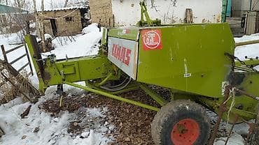 Пресс‑подборщики для заготовки сена/соломы в тюках. 1) CLAAS