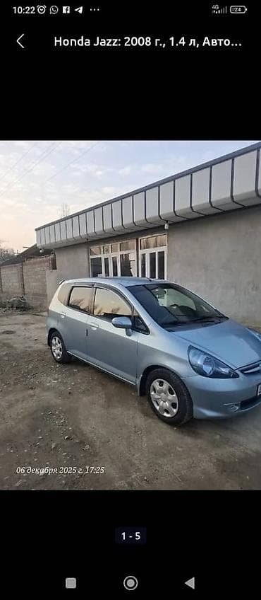 смарт профиль: Honda Jazz: 2008 г., 1.4 л, Автомат, Бензин, Хэтчбэк — 1