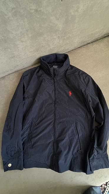 курты: Мужская куртка, L, Polo Ralph Lauren, Б/у, цвет - Синий, Самовывоз, Бесплатная доставка, Платная доставка — 1