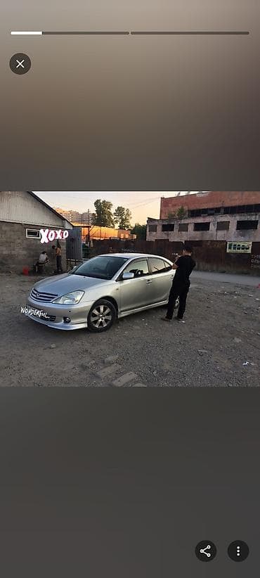 Toyota Allion: 2003 г., Автомат, Бензин, Седан at lalafo.kg Toyota Allion: 2003 г., Автомат, Бензин, Седан