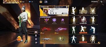 Аккаунт Free Fire ПРОДАЮ!!!! - Уровень профиля: 75 - Ник: KG-SHG-777*