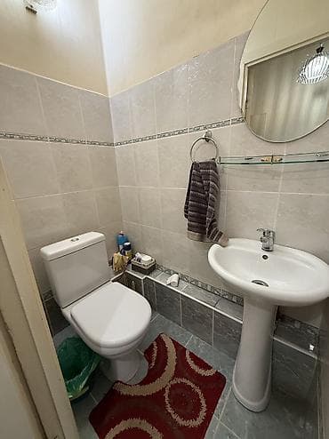flat osh: 3 комнаты, 70 м², 105 серия, 4 этаж, Косметический ремонт — 9