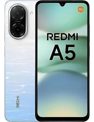 Redmi, Redmi A5, Б/у, 64 ГБ, цвет - Голубой, 2 SIM