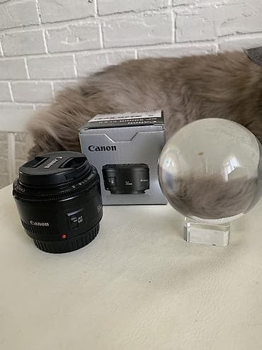 canon eos 60d: 📸 Продаю объектив Canon 50mm f/1.8 В отличном состоянии, один — 1