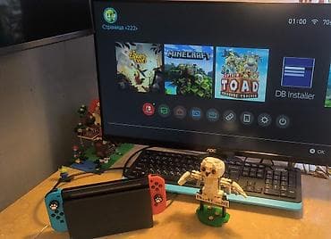 нинтендо свитч 2: Прошитый (чипованный) Nintendo switch 2 ревизии 32+128 Гб памяти — 6