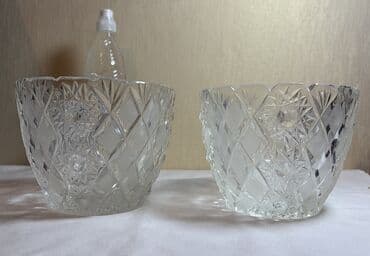 диффузор для дома: Вазы хрустальные, фруктовые! Есть 4 шт. Состояние всех идеальное — 3