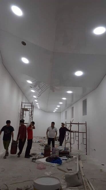 потолок гипсокартон: Натяжной потолок Матовое, Глянцевое, 3D потолки Бесплатный замер, Гарантия, Монтаж — 1