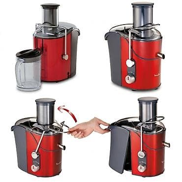 емкости: Соковыжималка Moulineх JU650G31 (новая), измельчает яблоки целиком — 1