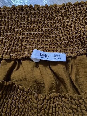 mango платье: Повседневное платье, Лето, Короткая модель, Вискоза, Бохо, S — 4
