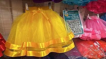 hello kitty: Детское платье, цвет - Желтый, Новый — 2