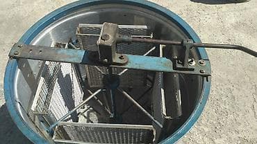 сварщик авто: Ручная медогонка на 4 рамки - Тип: радиальная/хордовая ручная — 1