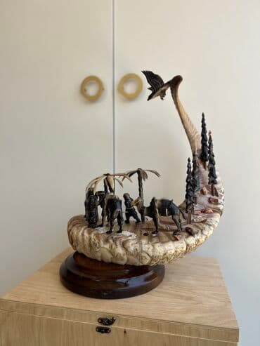 Подарочный сувенир в кабинет или домой Композиция «Караван»