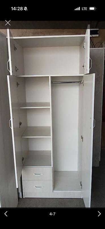 пчело ящики: Шифоньер, шкаф для одежды, Прямой, ЛДСП — 6