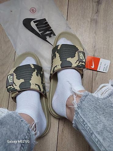 Босоножки, сандалии, шлепанцы: Мужские сандалии, 40, 41, 42, Nike, Новый, цвет - Бежевый, Самовывоз — 1