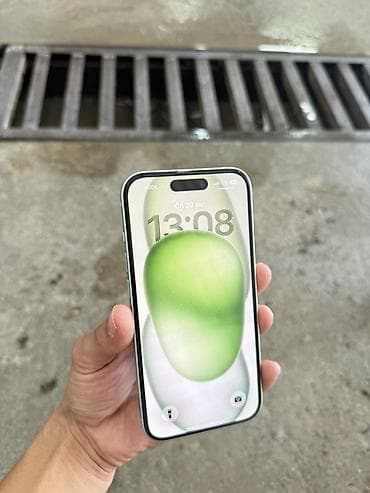 iphone cs max: IPhone 15, Б/у, 128 ГБ, Зеленый, Зарядное устройство, Защитное стекло, Кабель, 78 % — 1