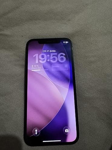 IPhone 12, Б/у, 128 ГБ, Черный, 73 %