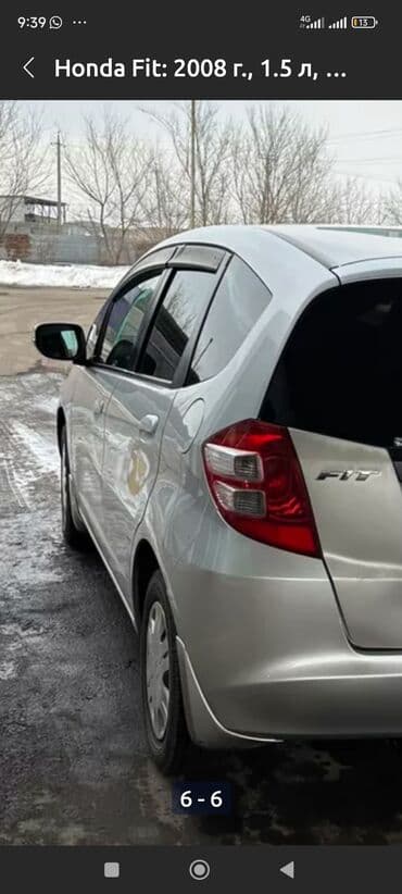 крылья на фит: Капот Honda, Колдонулган, Оригинал — 1