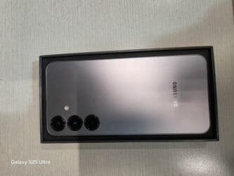 телефон с: Samsung Galaxy S25+, Колдонулган, 256 ГБ, түсү - Кара, eSIM, 2 SIM, 1 SIM — 3