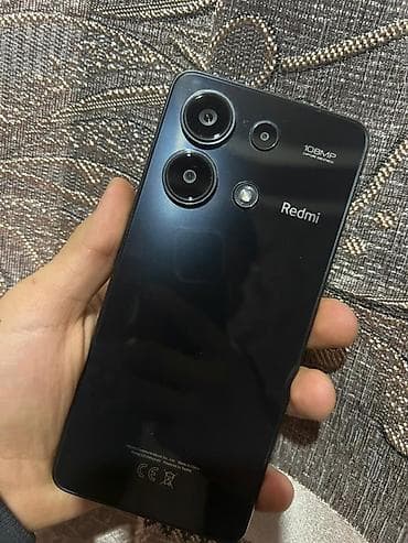 Redmi, Redmi Note 13, Новый, 128 ГБ, цвет - Черный, 2 SIM