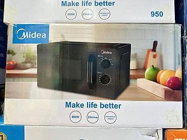 Техника и электроника: Микроволновая печь Midea - Мощность: 800 Вт — быстрое разогревание и — 2