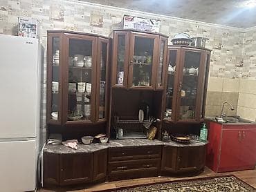 Кухонный гарнитур, цвет - Коричневый, МДФ
