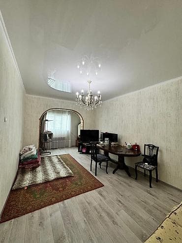 Квартиры: 2 комнаты, 54 м², Джал мкр (в т.ч. Верхний, Нижний, Средний) 106 серия, 9 этаж, Косметический ремонт — 4
