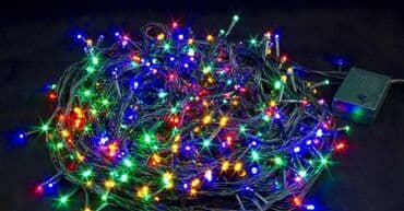 наружный светильник: Размер 10 метров Кол-во лампочек 100 шт Использование Улица Провод — 5