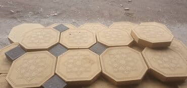 кухня шкафы: Тротуарная плитка брусчатка. Кара — 1