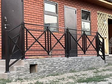 ограждение для лестницы: Сварка | Перила Доставка, Монтаж, Демонтаж — 6