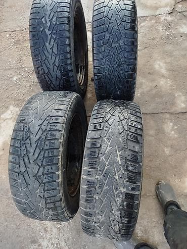 toyota progres: Колеса в сборе 215 / 65 / R 16, Зима, Б/у, Комплект, Легковые, Железные — 3
