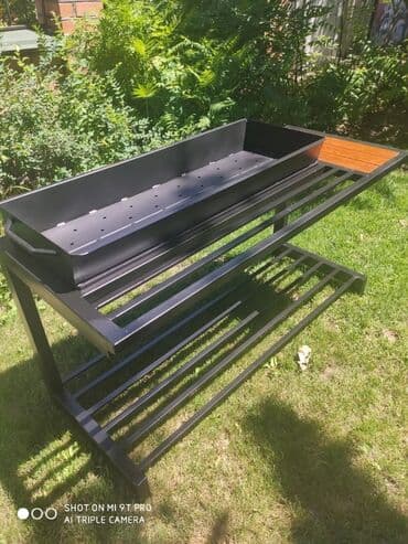 Мангал кованный супер качественный супер удобный подойдёт на любой at lalafo.kg Мангал кованный супер качественный супер удобный подойдёт на любой