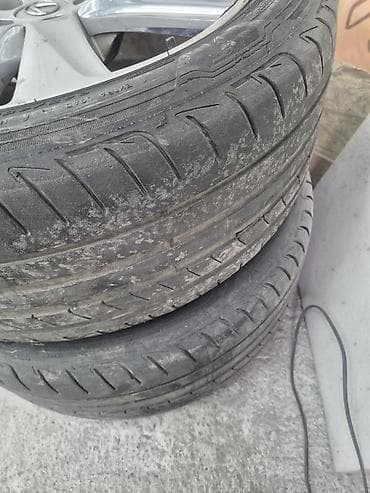 lexus r19: Шины 245 / 45 / R 18, Лето, Б/у, Пара, Легковые, Япония, Bridgestone — 4