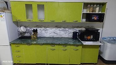 Столдор: Ашкана гарнитуру, Колдонулган, түсү - Жашыл — 1