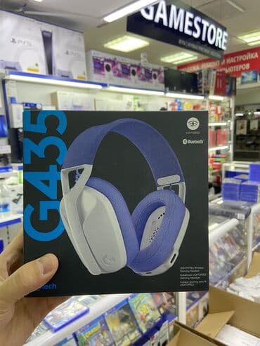 переходник наушники микрофон: Каптама, Logitech, Жаңы, Электр зымсыз (Bluetooth), Балдар үчүн — 5