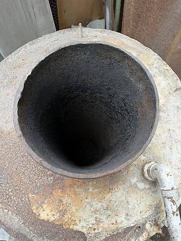 буржуйка купить бу: Твердотопливный котёл Для дома, Тип управления: Механический — 6