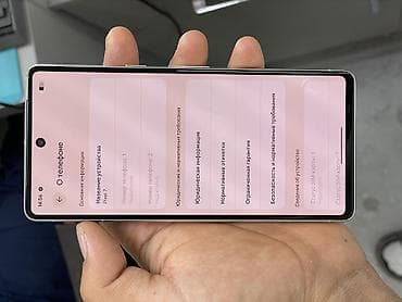 бюджетный: Google Pixel 7, Б/у, 128 ГБ, цвет - Белый, 1 SIM, eSIM — 3