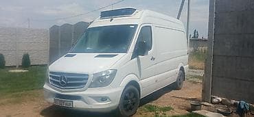 Услуги: Рефрижераторный фургон Mercedes‑Benz Sprinter (белый, удлинённый — 2