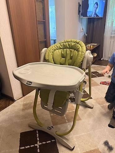 стульчик для кормления chicco polly magic: Стульчик для кормления Chicco - Удобный стул с широким съемным — 2