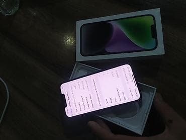 google fold: IPhone 14 — 256 ГБ, цвет Midnight (черный) АКБ 77 радной ✅ — 2