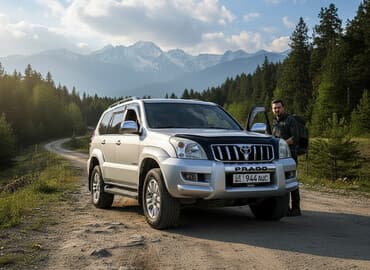 ветровики на авто бишкек: Toyota Land Cruiser Prado: 2006 г., 4 л, Автомат, Газ, Внедорожник — 1