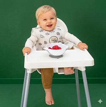 foldable table: Новый детский стульчик для кормления с подносом - Компактная — 2