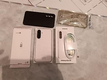 xa max: Samsung Galaxy A56, Б/у, 256 ГБ, цвет - Розовый, 2 SIM, eSIM — 2