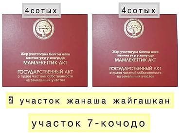 Недвижимость: 8 соток, Для строительства, Красная книга, Тех паспорт, Договор купли-продажи — 1