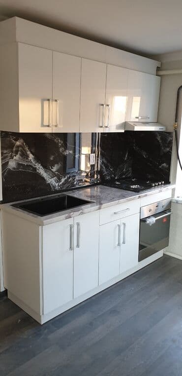 полка для фруктов и овощей: Ашкана гарнитуру, Жаңы, түсү - Ак, МДФ, Акысыз жеткирүү — 20