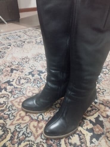 оптом ботинки: Продаю сапоги,натуральная кожа,размер37 — 2