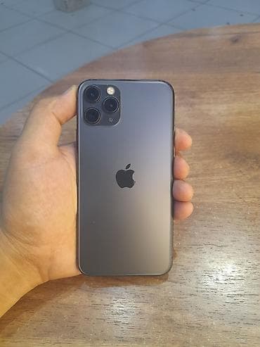 iphone 11: IPhone 11 Pro, Б/у, 256 ГБ, Space Gray, Защитное стекло, Чехол, 83 % — 3