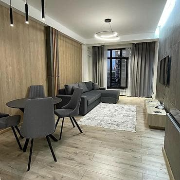 Батирлер: 2 бөлмө, 65 м², Асанбай мкр Элитка, 3 кабат, Евро оңдоо — 1