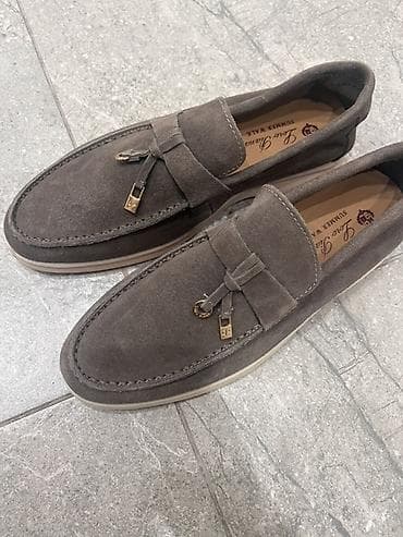 обувь 38: Женские замшевые лоферы Love Prince - Материал верха: мягкая — 8